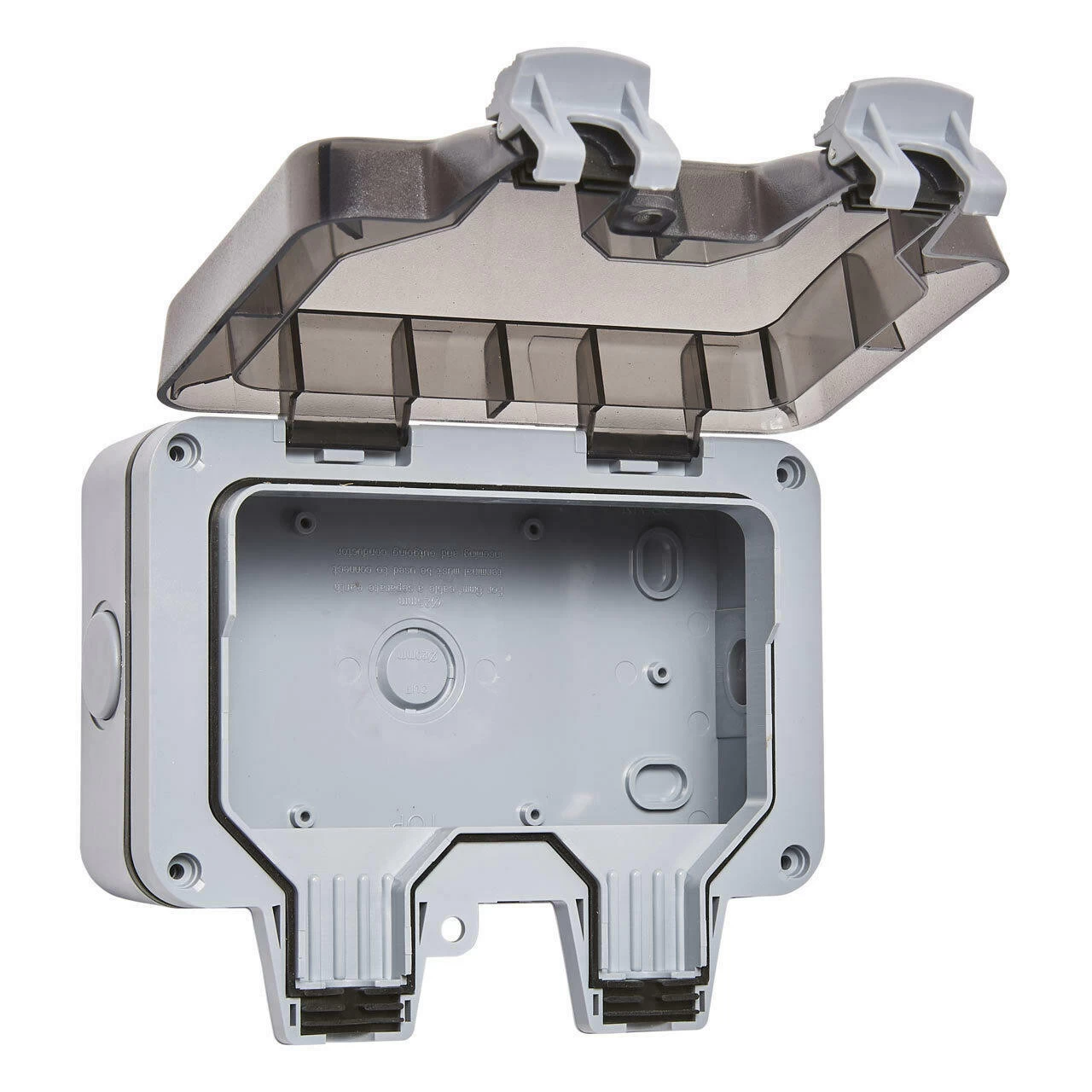Zink 2 Gang IP66 Empty Enclosure 4 Zink 2 Gang IP66 Empty Enclosure - Image 2