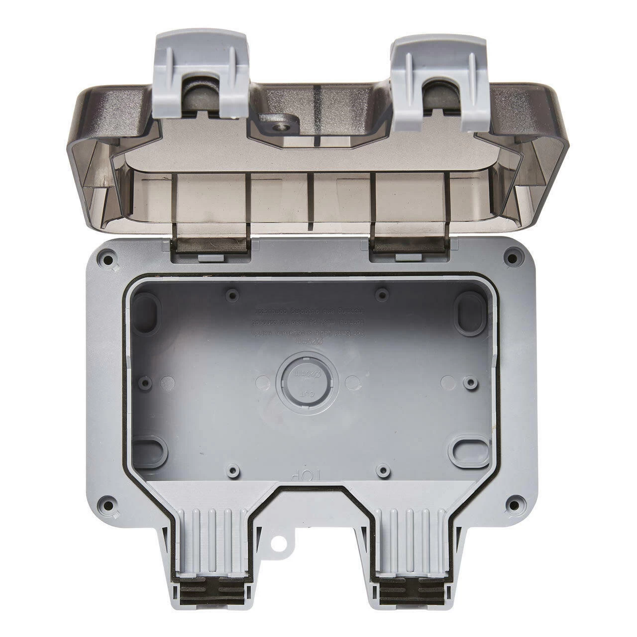 Zink 2 Gang IP66 Empty Enclosure 3 Zink 2 Gang IP66 Empty Enclosure