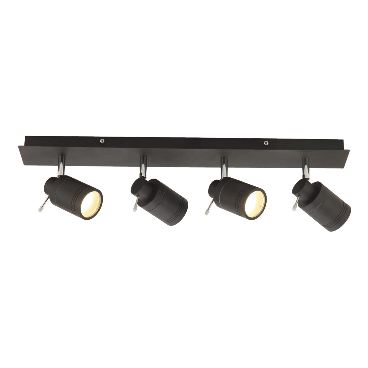 Spa Scorpius 4-Light Flush Light Bar Spotlight Matt Black 3 Spa Scorpius 4-Light Flush Light Bar Spotlight Matt Black