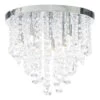 Spa Celeste 9-Light Flush Ceiling Light Crystal Glass And Chrome -Home Lighting Store SPA 24871 CHR 73875.1656420125