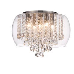 Spa Pro Nore Encased Flush Light Crystal Glass And Chrome 7 Spa Pro Nore Encased Flush Light Crystal Glass And Chrome -Home Lighting Store SPA 25211 CHR 2 97572.1657640257
