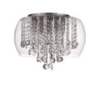 Spa Pro Nore Encased Flush Light Crystal Glass And Chrome -Home Lighting Store SPA 25211 CHR 02416.1657640256
