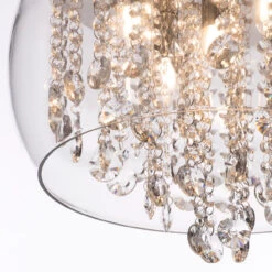 Spa Pro Nore Encased Flush Light Crystal Glass And Chrome 8 Spa Pro Nore Encased Flush Light Crystal Glass And Chrome -Home Lighting Store SPA 25211 15257.1657640256