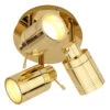 Spa Scorpius 3-Light Ceiling Spotlight Brass