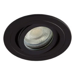 Spa Cali Tiltable Downlight Matt Black