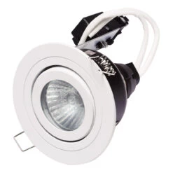 Spa Cali Tiltable Downlight Matt White -Home Lighting Store SPA 30841 MWHT 64374.1657197858