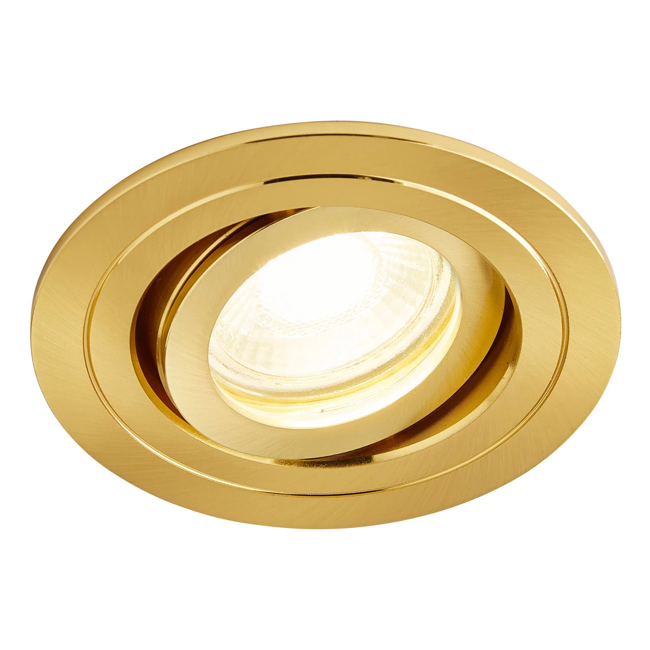 Spa Cali Tiltable Downlight Satin Brass 4 Spa Cali Tiltable Downlight Satin Brass - Image 2