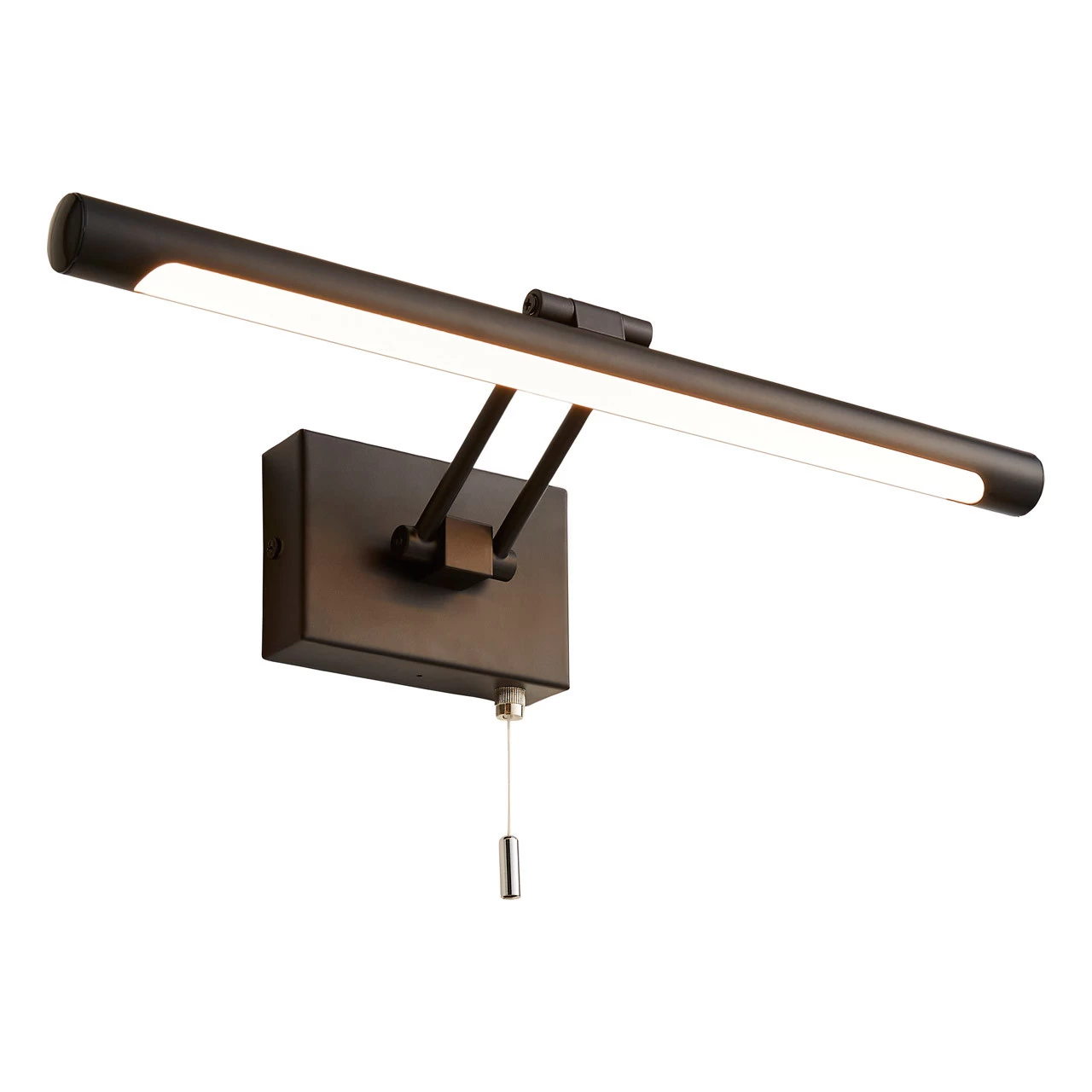 Spa Chai LED Picture/Mirror Light 8W With Pull Switch Warm White Matt Black 4 Spa Chai LED Picture/Mirror Light 8W With Pull Switch Warm White Matt Black - Image 2