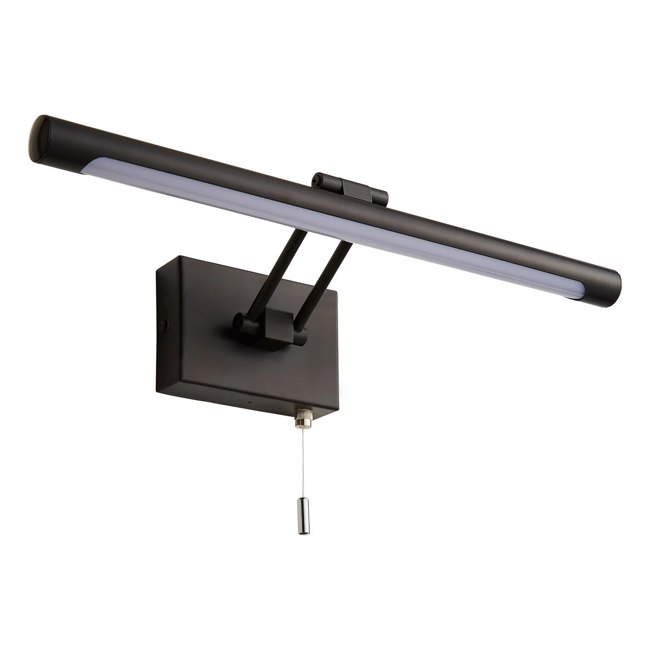 Spa Chai LED Picture/Mirror Light 8W With Pull Switch Warm White Matt Black 3 Spa Chai LED Picture/Mirror Light 8W With Pull Switch Warm White Matt Black