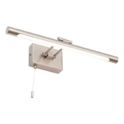 Spa Chai LED Picture/Mirror Light 8W With Pull Switch Warm White Satin Nickel 7 Spa Chai LED Picture/Mirror Light 8W With Pull Switch Warm White Satin Nickel -Home Lighting Store SPA 30993 SN 11229.1657641428