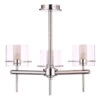 Spa Gene 3-Light Semi-Flush Ceiling Light Clear Glass And Chrome -Home Lighting Store SPA 31726 CHR 1 81076.1656419914