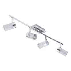 Spa Felix LED 4 Light Bar Spotlight 20W Cool White Bubble Effect And Chrome