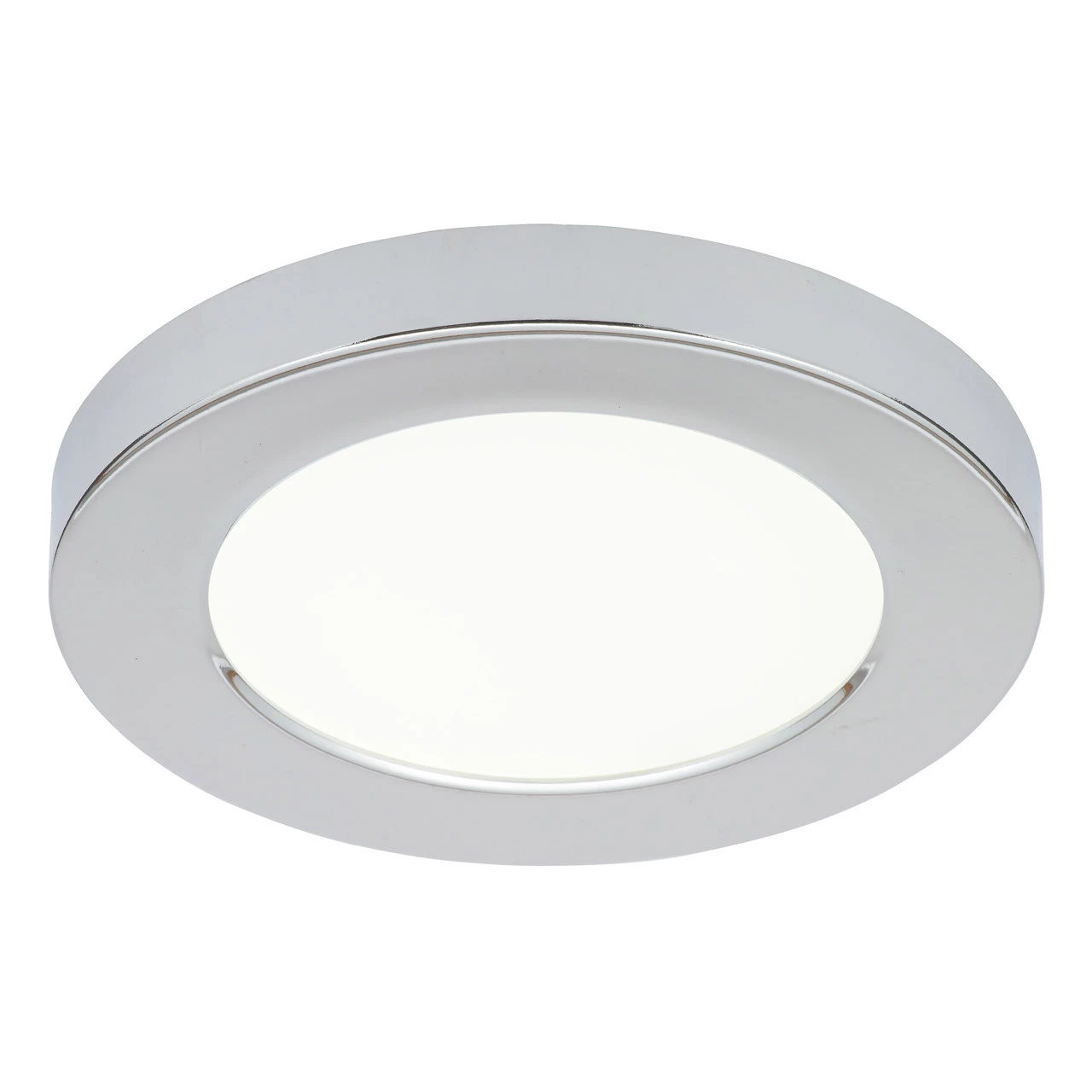 Spa 139mm Tauri LED Flush Ceiling Light Ring Chrome 4 Spa 139mm Tauri LED Flush Ceiling Light Ring Chrome - Image 2