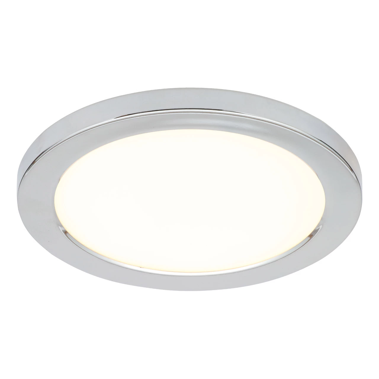 Spa 217mm Tauri LED Flush Ceiling Light Ring Chrome 4 Spa 217mm Tauri LED Flush Ceiling Light Ring Chrome - Image 2