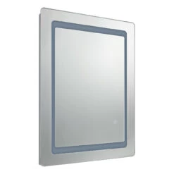 Spa Ref LED Illuminated Bathroom Mirror 18W With Touch Sensitive Switch And Demist Pad