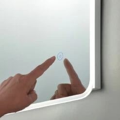 Spa Nor LED Illuminated Bathroom Mirror 22W With Touch Sensitive Switch And Demist Pad -Home Lighting Store SPA 34038 2 31681.1657640958