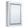 Spa Arte LED Illuminated Bathroom Mirror Cabinet 34W With Shaver Socket And Demist Pad -Home Lighting Store SPA 35707 alt02 47600.1657640833