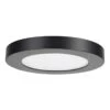 Spa 139mm Tauri LED Flush Ceiling Light Ring Satin Black -Home Lighting Store SPA 35711 44823.1656410510