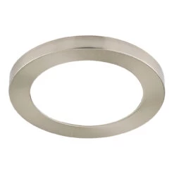 Spa 164mm Tauri LED Flush Ceiling Light Ring Satin Nickel