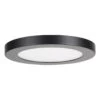 Spa 164mm Tauri LED Flush Ceiling Light Ring Satin Black 1 Spa 164mm Tauri LED Flush Ceiling Light Ring Satin Black -Home Lighting Store SPA 35714 MBLK 2 37116.1656410412