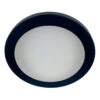 Spa 217mm Tauri LED Flush Ceiling Light Ring Satin Black