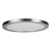 Spa 290mm Tauri LED Flush Ceiling Light Ring Satin Nickel -Home Lighting Store SPA 35719 1 36402.1656410014