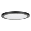 Spa 290mm Tauri LED Flush Ceiling Light Ring Satin Black -Home Lighting Store SPA 35720 MBLK 2 1 16989.1656409878