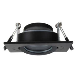 Spa Cali Square Tiltable Downlight Matt Black -Home Lighting Store SPA 35725 4 27834.1657201966