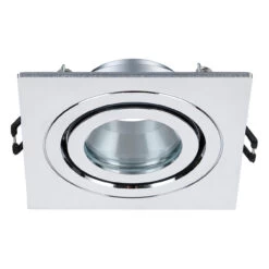 Spa Cali Square Tiltable Downlight Chrome -Home Lighting Store SPA 35727 4 04535.1657202150