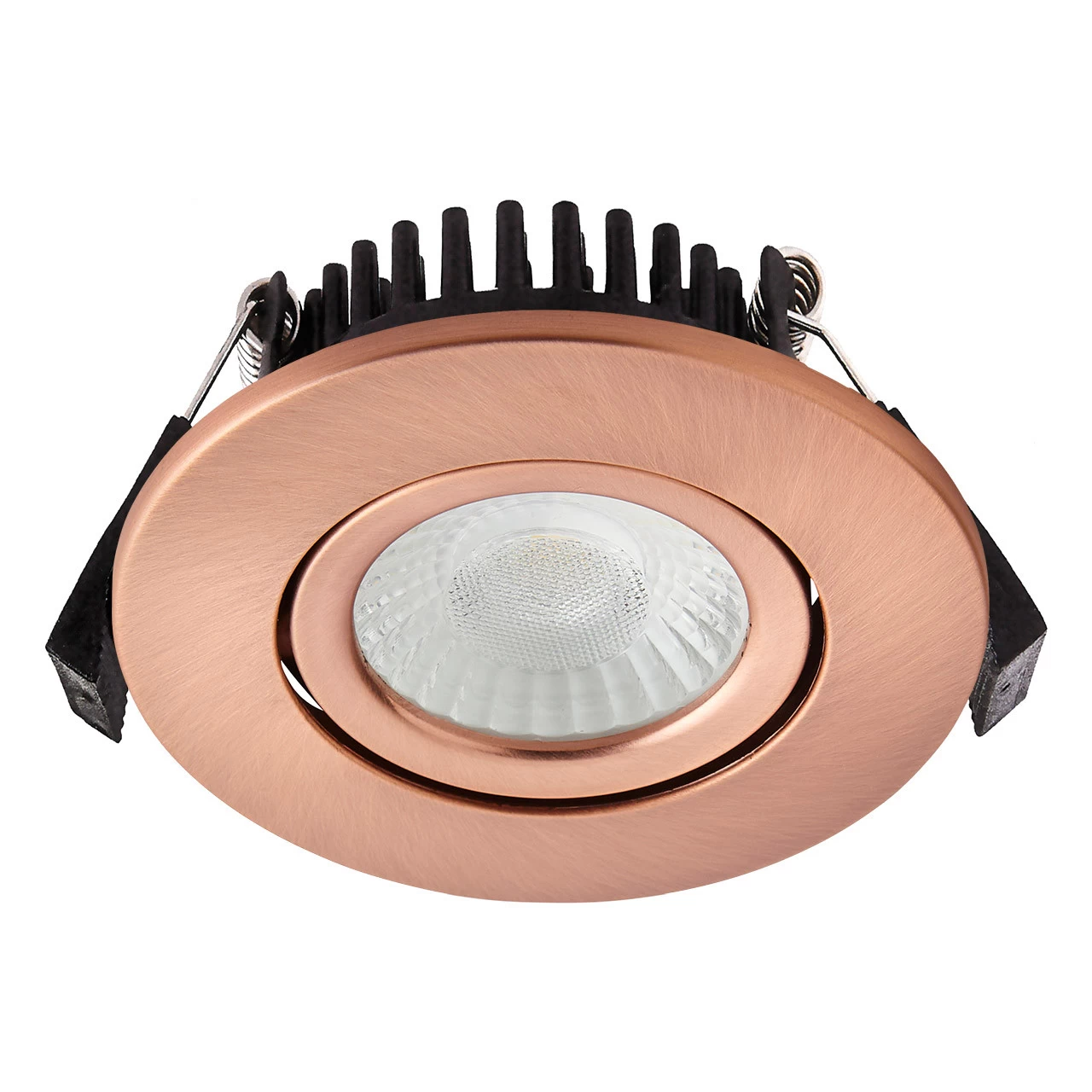 Spa Como LED Tiltable Fire Rated Downlight 5W Dimmable Cool White Antique Copper IP65 5 Spa Como LED Tiltable Fire Rated Downlight 5W Dimmable Cool White Antique Copper IP65 - Image 3