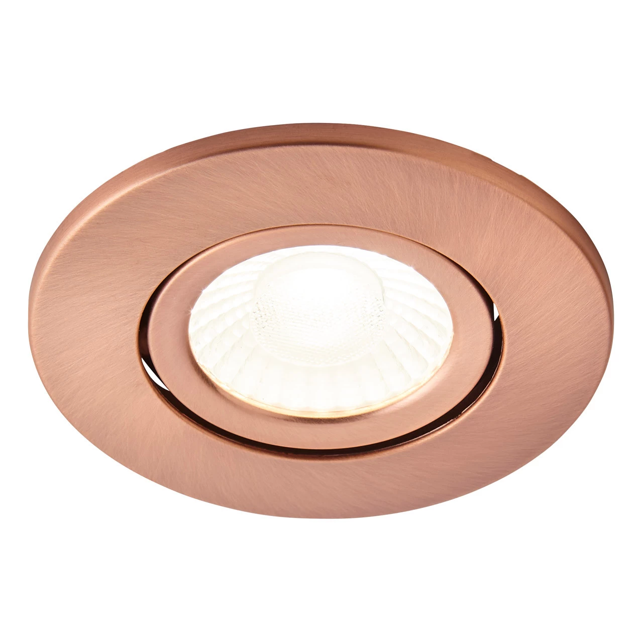 Spa Como LED Tiltable Fire Rated Downlight 5W Dimmable Cool White Antique Copper IP65 4 Spa Como LED Tiltable Fire Rated Downlight 5W Dimmable Cool White Antique Copper IP65 - Image 2