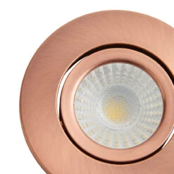 Spa Como LED Tiltable Fire Rated Downlight 5W Dimmable Cool White Antique Copper IP65 9 Spa Como LED Tiltable Fire Rated Downlight 5W Dimmable Cool White Antique Copper IP65 -Home Lighting Store SPA 38571 ACOP alt3 95677.1657188054