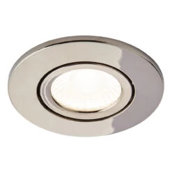 Spa Como LED Tiltable Fire Rated Downlight 5W Dimmable 3-Pack Cool White Brushed Chrome IP65 -Home Lighting Store SPA 38571 BCHR alt1 31486.1657188208