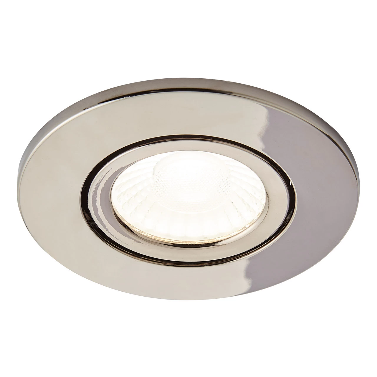 Spa Como LED Tiltable Fire Rated Downlight 5W Dimmable Cool White Brushed Chrome IP65 4 Spa Como LED Tiltable Fire Rated Downlight 5W Dimmable Cool White Brushed Chrome IP65 - Image 2