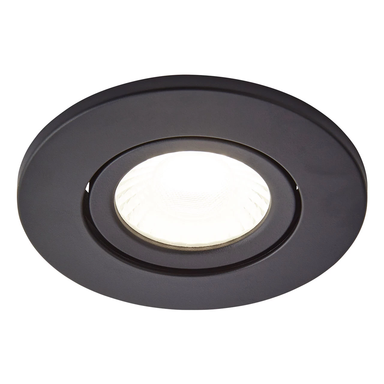 Spa Como LED Tiltable Fire Rated Downlight 5W Dimmable Cool White Satin Black IP65 4 Spa Como LED Tiltable Fire Rated Downlight 5W Dimmable Cool White Satin Black IP65 - Image 2
