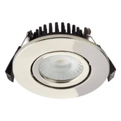 Spa Como LED Tiltable Fire Rated Downlight 5W Dimmable 3-Pack Cool White Satin Nickel IP65 12 Spa Como LED Tiltable Fire Rated Downlight 5W Dimmable 3-Pack Cool White Satin Nickel IP65 -Home Lighting Store SPA 38571 SNIC 45115.1657195067