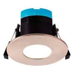 Spa Rhom LED Fire Rated Downlight 8W Dimmable IP65 Tri-Colour CCT Antique Copper -Home Lighting Store SPA 38572 ACOP 2 14810.1657195202