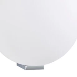 Spa Thiva Single Globe Wall Light Opal Glass And Chrome -Home Lighting Store SPA 38576 CHR ALT3 46569.1656429331