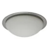 Spa OPIE 12W LED Flush Ceiling Light Cool White Chrome