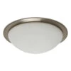 Spa OPIE 12W LED Flush Ceiling Light Cool White Satin Nickel 2 Spa OPIE 12W LED Flush Ceiling Light Cool White Satin Nickel -Home Lighting Store SPA 41694 SNIC 1 11450.1689842382