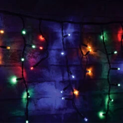 Lyyt 3.6m 180 Multi-Coloured LED Connectible Multi-Sequence Icicle String Lights 7 Lyyt 3.6m 180 Multi-Coloured LED Connectible Multi-Sequence Icicle String Lights -Home Lighting Store Simply Lyyt 3.6m 180 Multi Coloured LED Connectible Multi Sequence Icicle String Lights Image 2 11541.1634248307