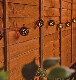 Solalite LED Solar Dancing Flame Rattan Ball String Light -Home Lighting Store Solalite LED Solar Dancing Flame Rattan Ball String Light 36144sl 4 69813.1617985164