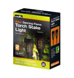 Solalite LED Solar Dancing Flame Torch Stake Light (2 Pack) 7 Solalite LED Solar Dancing Flame Torch Stake Light (2 Pack) -Home Lighting Store Solalite LED Solar Dancing Flame Torch Stake Light 2 Pack 36136sl 3 03316.1656431560