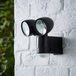 Zink SIROCCO LED Twin Security Spotlight 6W Daylight Black 9 Zink SIROCCO LED Twin Security Spotlight 6W Daylight Black -Home Lighting Store ZN 23454 BLK off 12882.1667313550