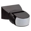Zink PIR Sensor Adjustable 180° Dion Black 12-Metre Range -Home Lighting Store ZN 33579 BLK 47982.1695656239