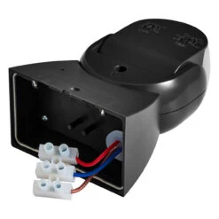 Zink PIR Sensor Adjustable 180° Dion Black 12-Metre Range -Home Lighting Store ZN 33579 blk ALT6 copy 25011.1695656239