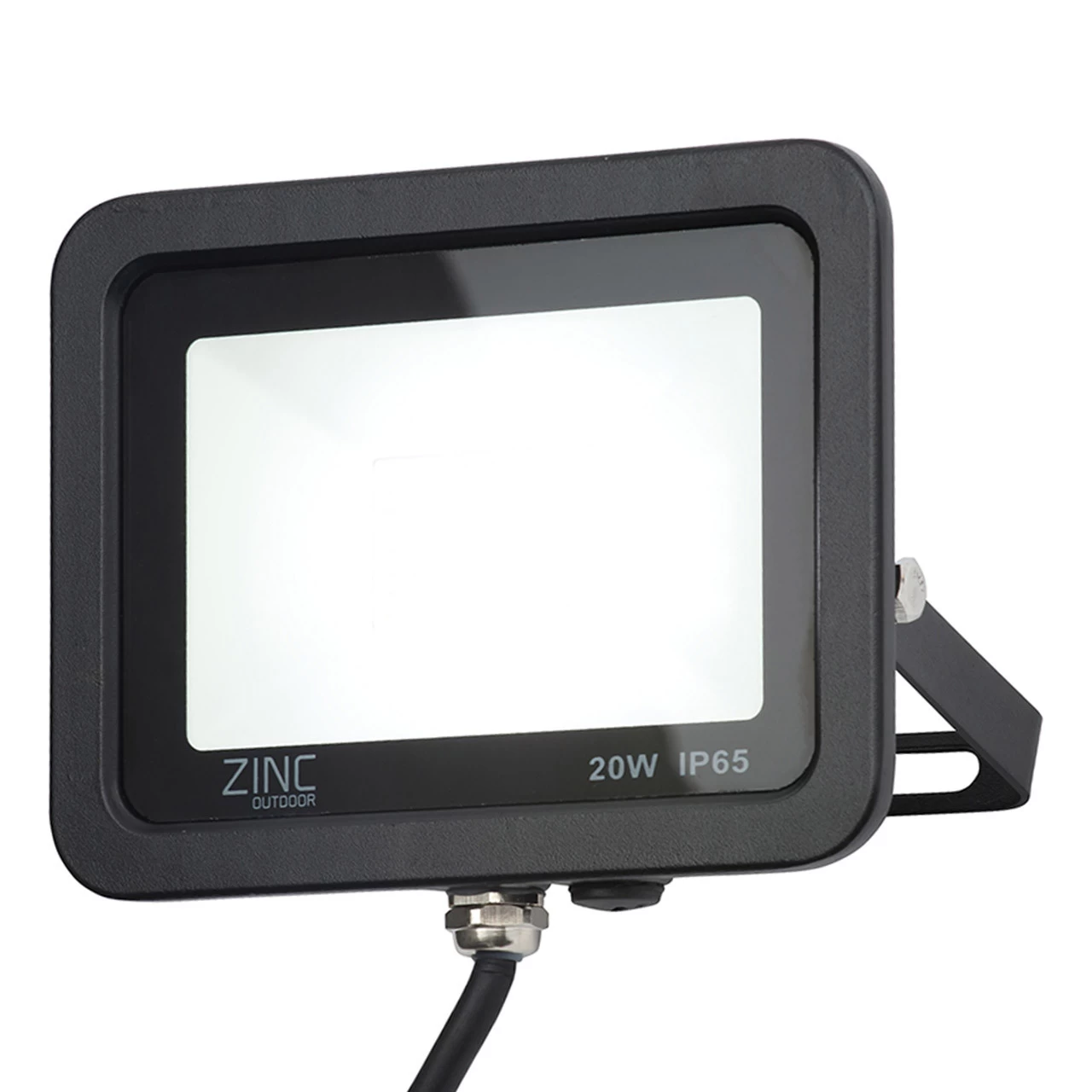 Zink OTLEY LED Slimline Floodlight 20W Daylight 180° Black 3 Zink OTLEY LED Slimline Floodlight 20W Daylight 180° Black