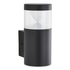 Zink POLLUX 4W LED Outdoor Wall Lantern Black