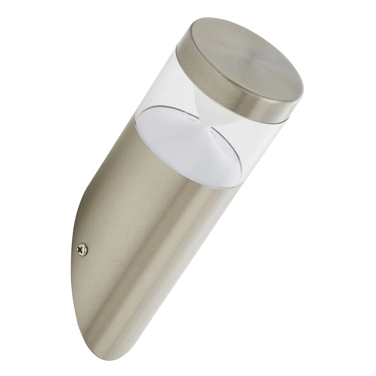 Zink POLLUX 4W LED Outdoor Angled Wall Lantern Stainless Steel 3 Zink POLLUX 4W LED Outdoor Angled Wall Lantern Stainless Steel