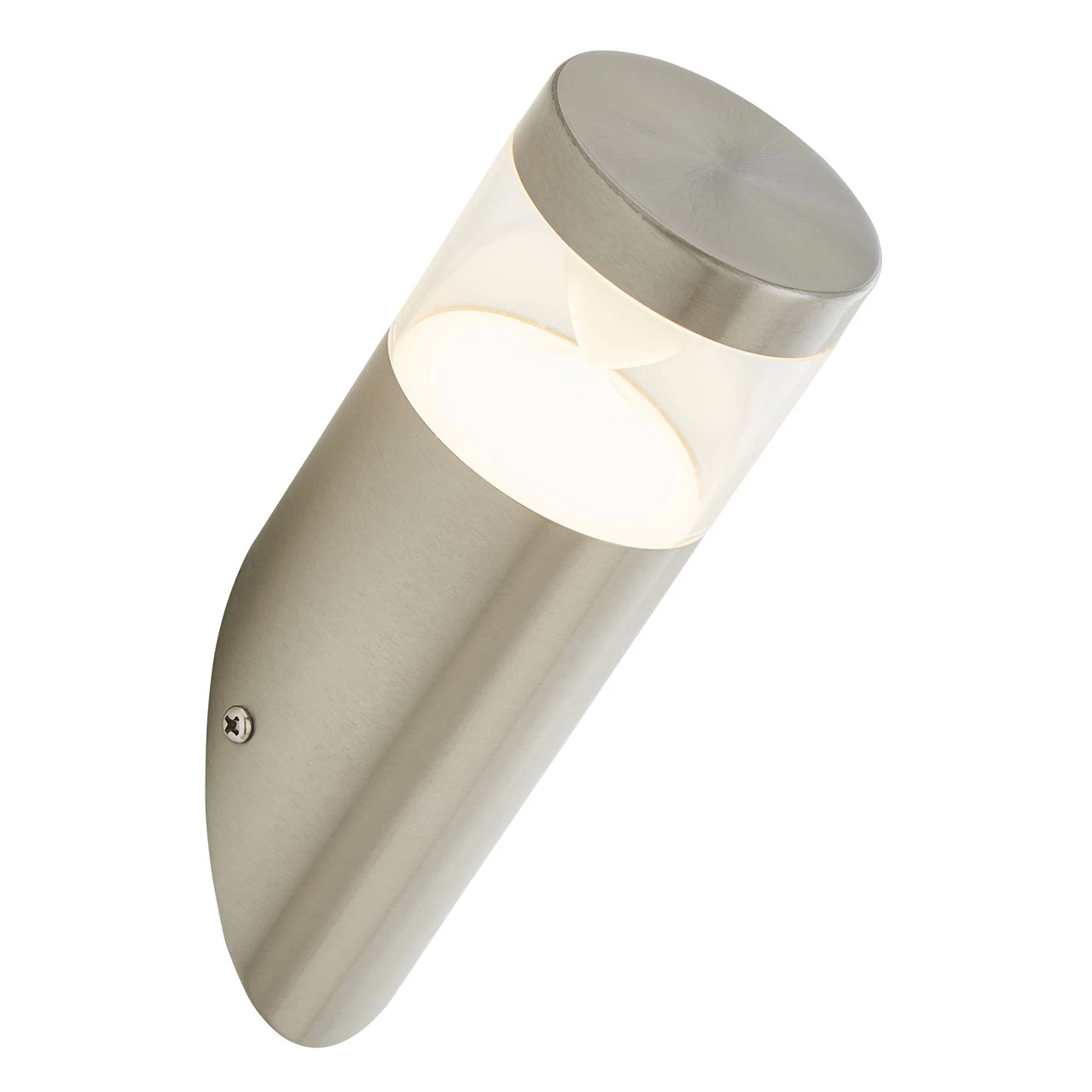 Zink POLLUX 4W LED Outdoor Angled Wall Lantern Stainless Steel 4 Zink POLLUX 4W LED Outdoor Angled Wall Lantern Stainless Steel - Image 2